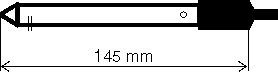 combined ph electrode, spear tip